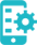 Mobile application development icon